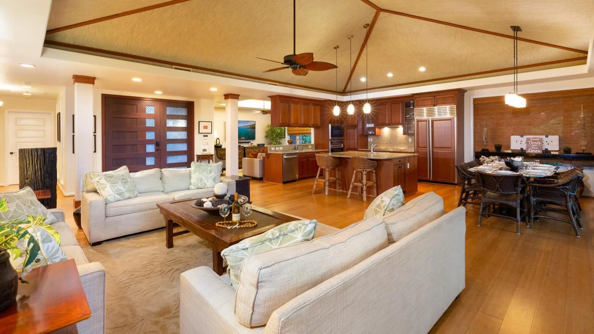Coral Reef Lush 4Br Kamilo Home With Heated Pool And Guest Cottage Ваиколоа-Виллидж Дом отдыха