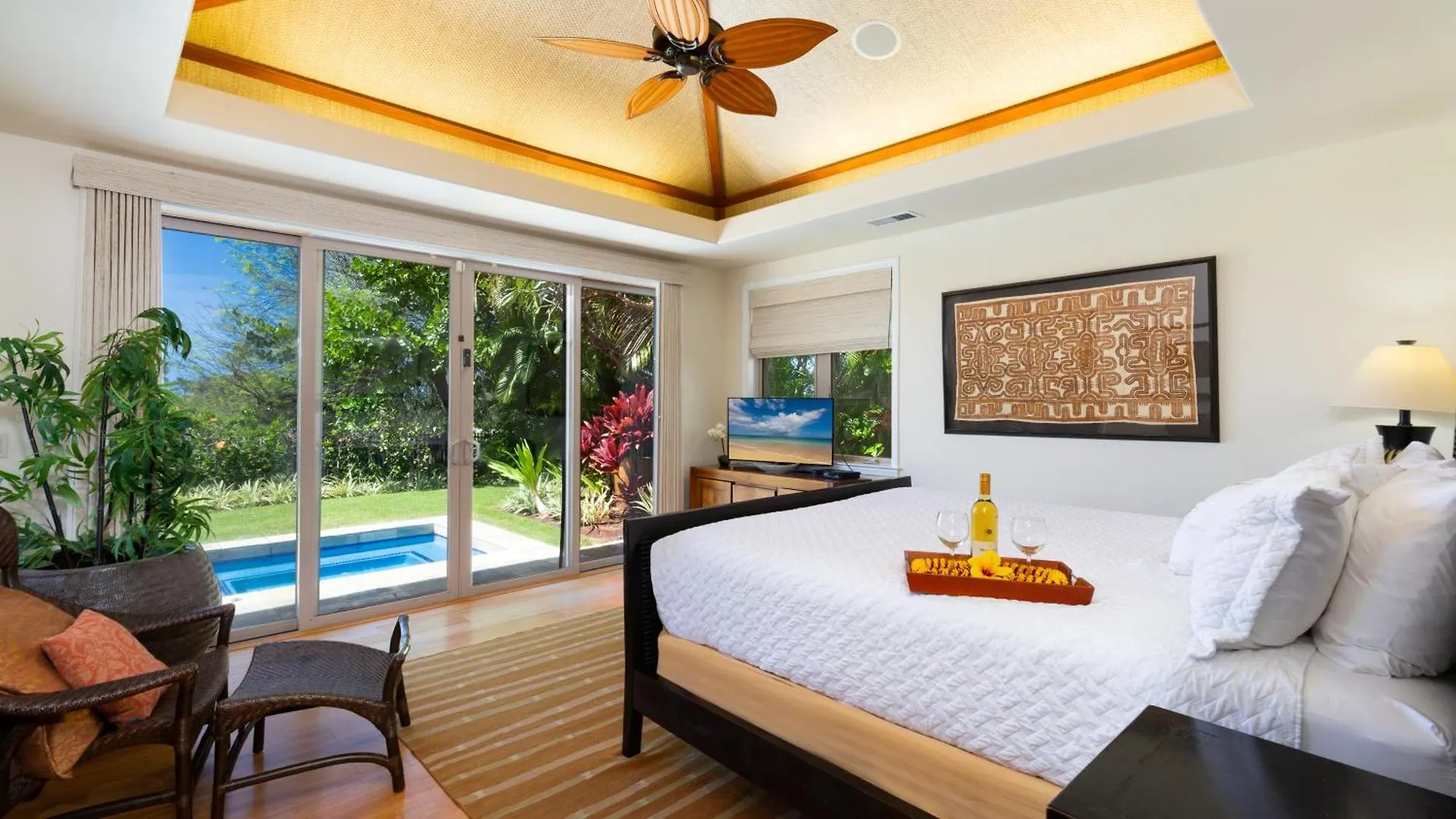 Coral Reef Lush 4Br Kamilo Home With Heated Pool And Guest Cottage Ваиколоа-Виллидж