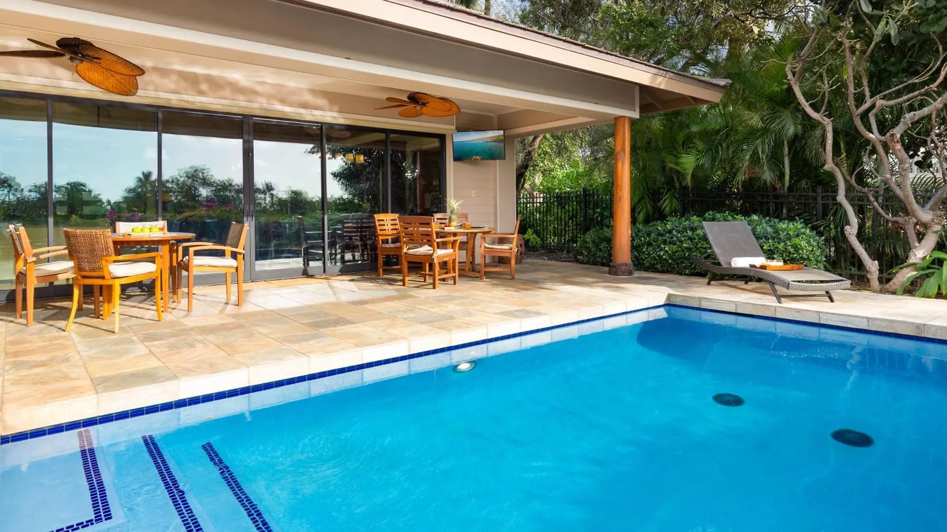 Coral Reef Lush 4Br Kamilo Home With Heated Pool And Guest Cottage Ваиколоа-Виллидж