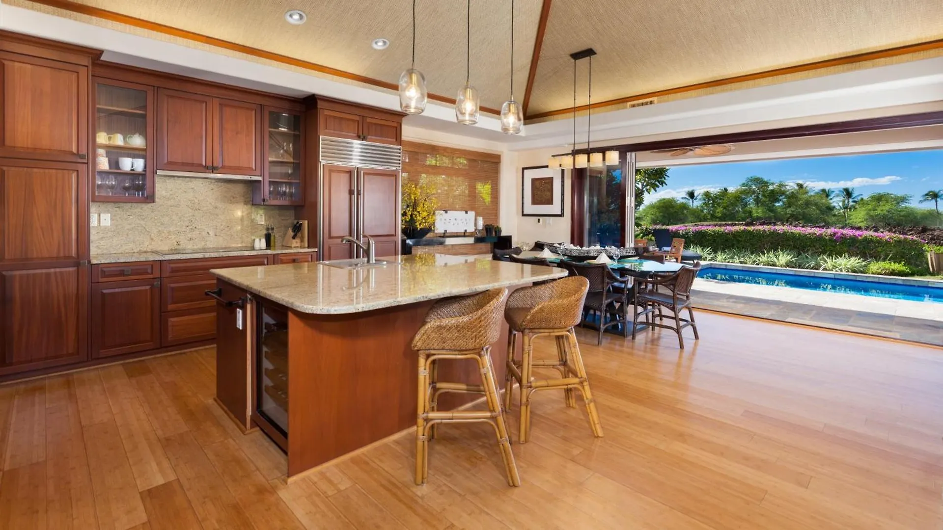 Coral Reef Lush 4Br Kamilo Home With Heated Pool And Guest Cottage Ваиколоа-Виллидж